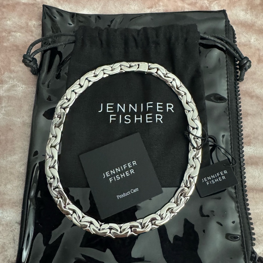 Jennifer Fisher Bold Silver Necklace - Picture 2 of 2